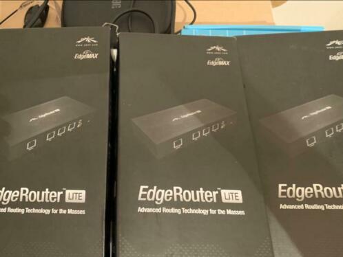 UniFi EdgeRouter Lite. 3 stuks met garantie