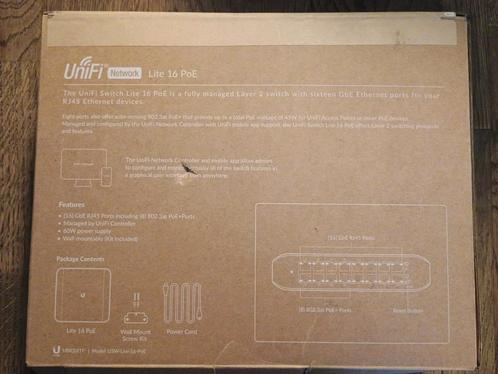 UniFi USW Lite 16 PoE 45W(nieuw in doos)