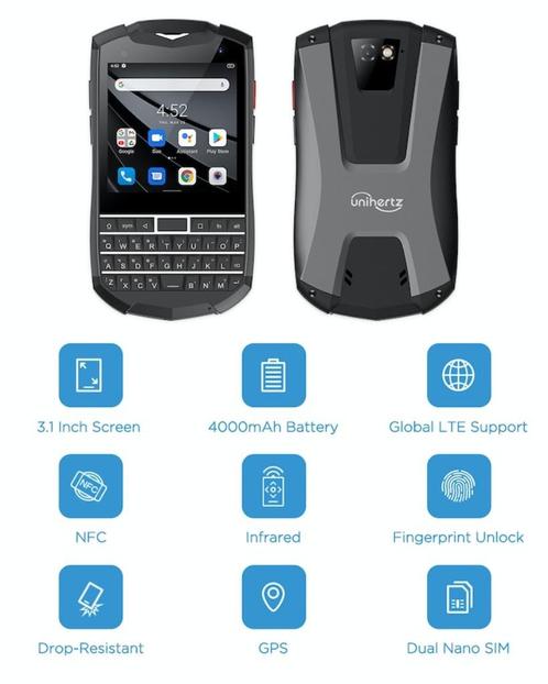 Unihertz Titan Pocket - QWERTY Android 11 Smartphone