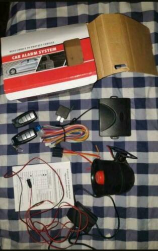 Universeel 12 V Auto Alarm  Handleiding