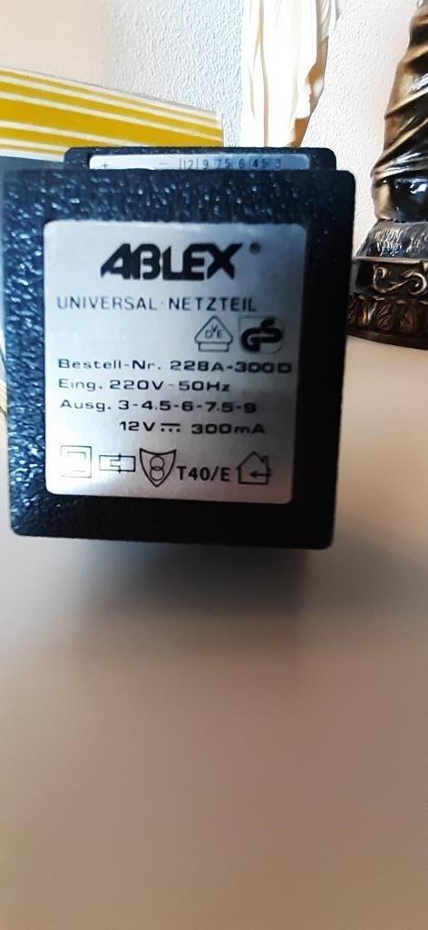 universele adapter Ablex 9V