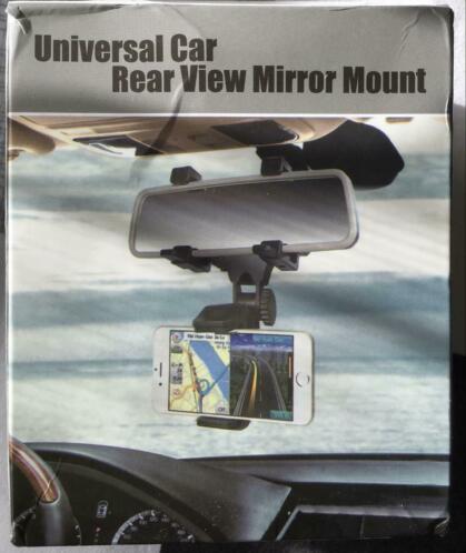 Universele telefoonhouder auto spiegel
