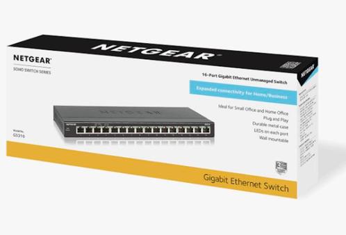 Unmanaged Switch - GS316 - 16 Gigabit Ethernet poorten 1010