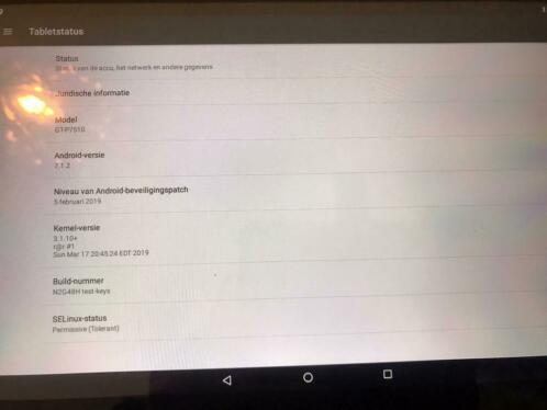  Upgrade uw oude Samsung Tab naar Android 7.1.2. 