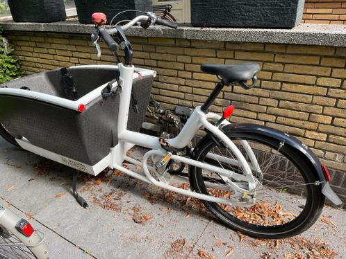 Urban Arrow bakfiets ZONDER MOTOR rijdt prima service nodig