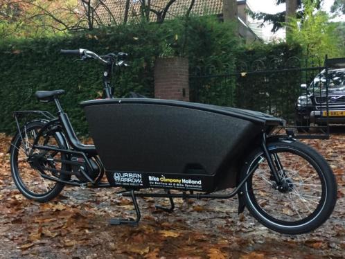 Urban Arrow Family elektrische bakfiets Bosch Active Black