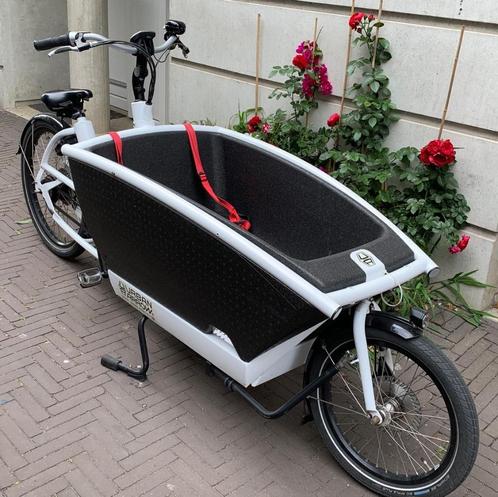 Urban Arrow Family met huif, nieuwe accu en Carbon Belt