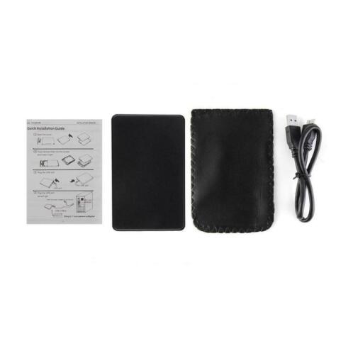 USB 3.0 EXTERNE Harde Schijf Behuizing 2,5 inch SATA  Pouch