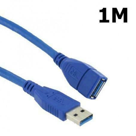 USB 3.0 Male-Female Verlengkabel 1 Meter (USB 3.0 kabels)