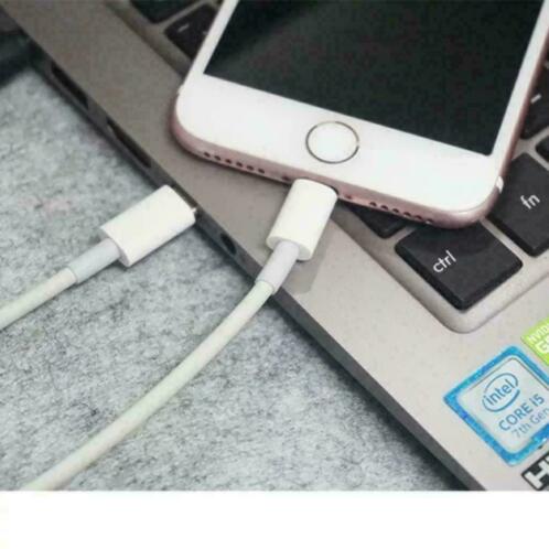 USB Kabel Voor IPhone IPad Apple 1 meter