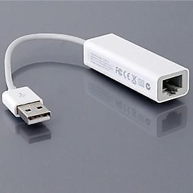 USB naar Ethernet adapter kabel voor MacBook (wit