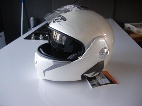 Uvex systeemhelm GT-350 wit metallic -nieuw in doos-