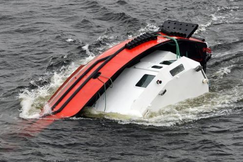 Uw boot gezonken Snel in contact met een bergingsdienst