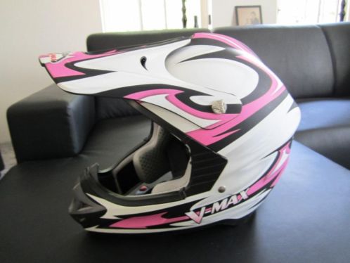 V-MAX viper meisjes helm nieuw maat S56