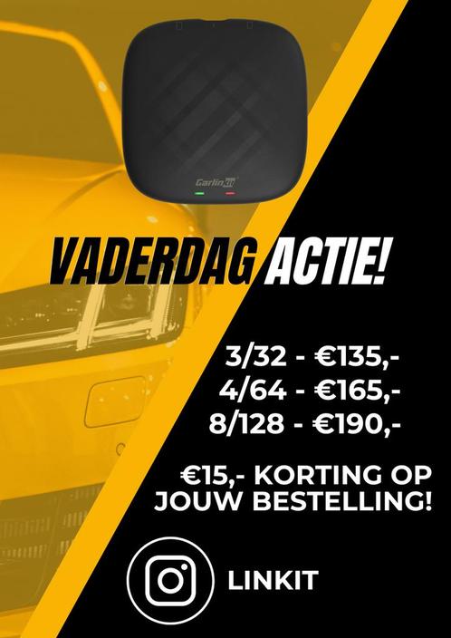 VADERDAG ACTIE Android Car box Apple Car Play amp Android