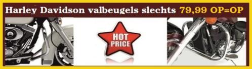 Valbeugels Harley Davidson AANBIEDING in Oktober
