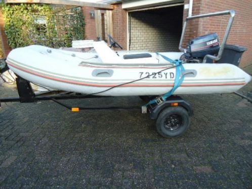 Valiant 340 Rubberboot met 25pk Yamaha autolube