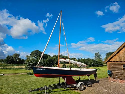 Valk open zeilboot (inclusief trailer en rolfok)