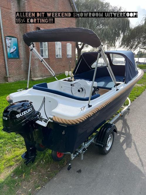Valory 495Suzuki 9.9pktrailer NIEUW WEEKEND SALE 15 korti