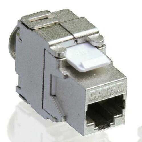 Value RJ45 Keystone Cat6a Zilver