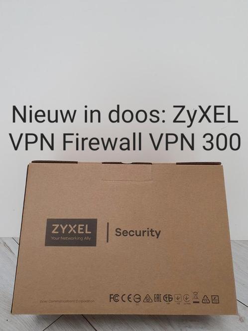 Van 1539 nu voor 749 euro Nieuwe ZyXEL VPN Firewall VPN 300