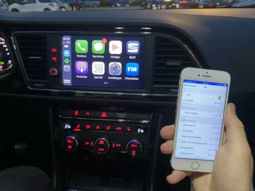 Van bedraad naar draadloos Carplay Voor iedere auto