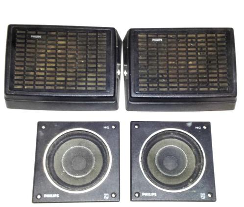 van oude Auto jaren 70-80 Philips Speakers oldtimer klassiek