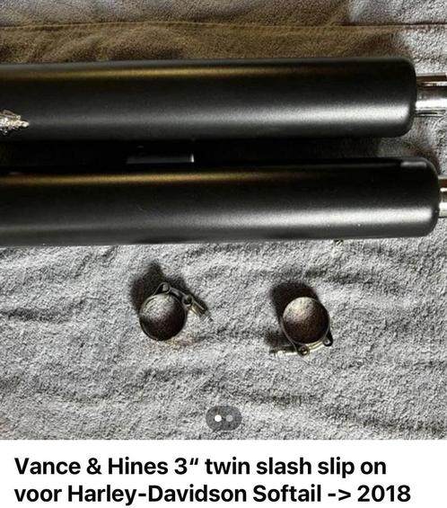 Vance amp hines 3  twin slash slip on fxbb ab 2018