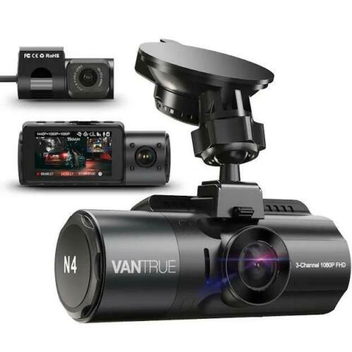 Vantrue N4 4K dashcam Nieuw ongebruikt  achter camera