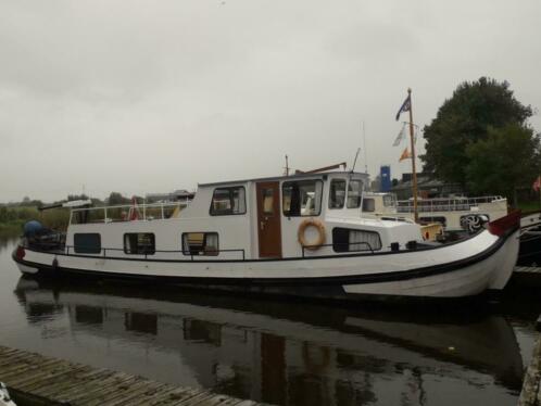 Varend woonschip Tjalk 17 meter (inruil bespreekbaar)