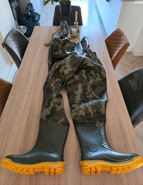 Vass tex camo waadpak en bewaarzak