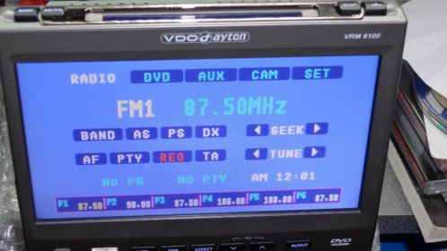 VDO 2X VRM6100 leest geen DVD meer gaat als defekt.