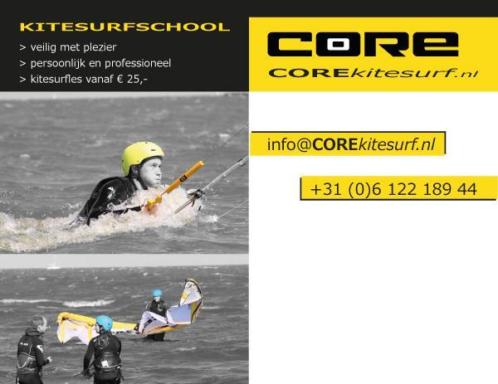 Veilig leren kitesurfen Aan het IJsselmeer va 75,- pp