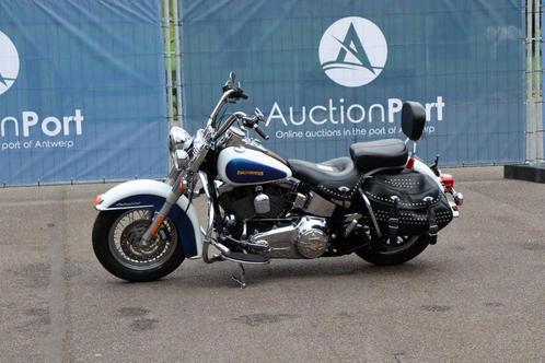 Veiling Motor Harley Davidson Heritage Softail Classic Benz