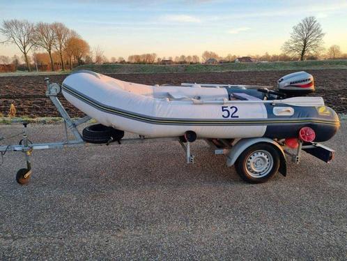 Veiling Rubberboot Zodiac C340 Solid Benzine met Trailer