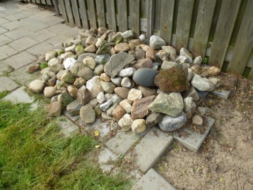 veldkeien  Maaskeien tuin vijver border decoratie 