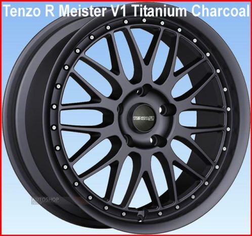 Velgen 18inch Tenzo R Meister V1 Charcoal Veloster bj 11-gt
