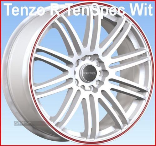 Velgen 18inch Tenzo R TenSpec Wit Sebring MK2 bj 01-07