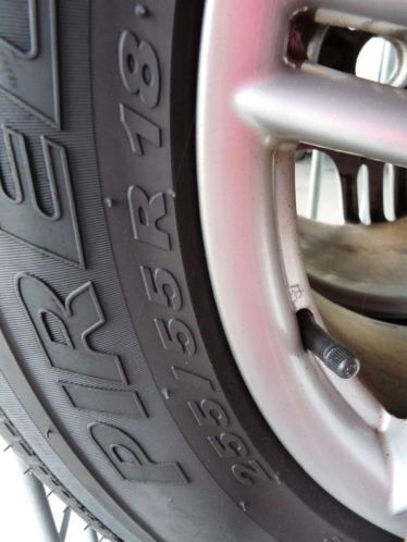 Velgen met zeer goede winterbanden porsche cayenne