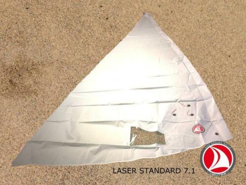 Ventoz Laser 7.1 zeil INCLUSIEF latten, tell-tales, zeilzak