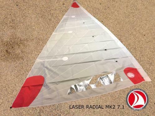 Ventoz Laser Standard MK2 Zeil COMPLEET (7.1 m2)