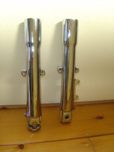 Verchroomde Lower Vorkpoten Harley (oem)