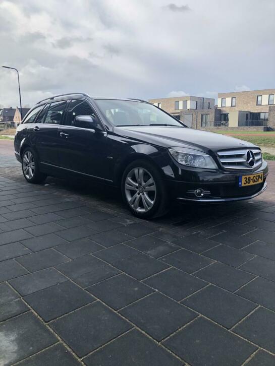 VERKOCHT MercedesC180 Kompr. Estate AUT 2008 Zwart