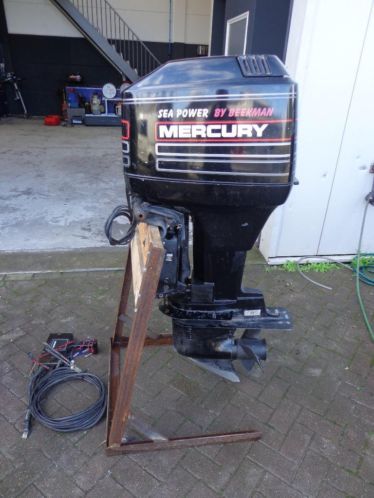 VERKOCHT Mercury 90 pk Autolube elec.start en trim