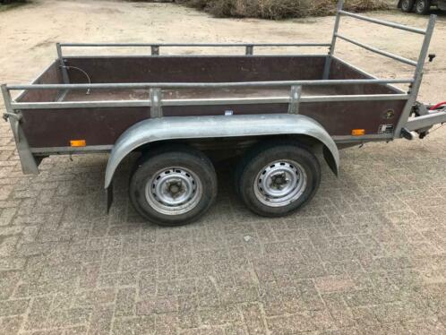 VERKOCHT. Saris dubbelassige Aanhangwagen 1.600 kg