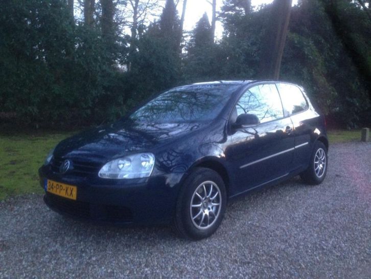 VERKOCHT Volkswagen Golf 1.4 16V 3D 2004 Blauw