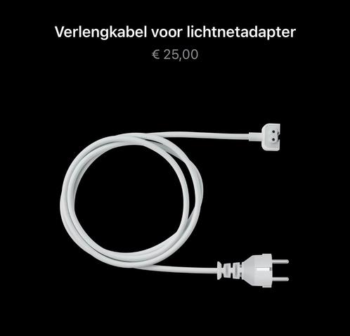 Verlengkabel 1,8 m. voor lichtnetadapter Apple