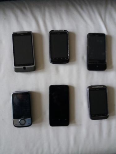 verschillende HTC met...