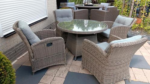 verstelbare diningset  loungeset  tuinset 4 persoons
