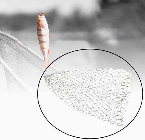 Vervangingsnet voor visnet, opvouwbaar net gemaakt van